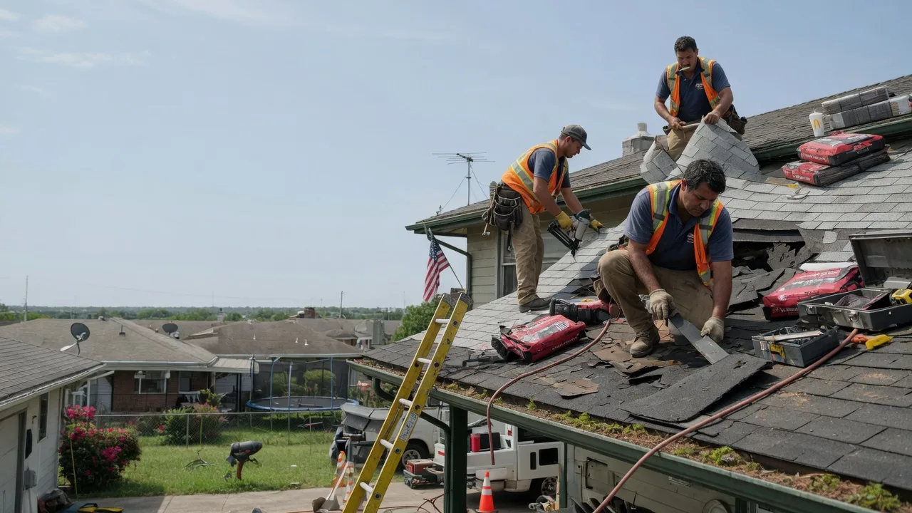 Roof Repair in Bentonville, OH near me